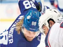  ?? MARK BLINCH GETTY IMAGES ?? William Nylander will likely be moved to the left side on the Maple Leafs’ top power-play unit.