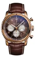  ??  ?? BREITLING The B01 is the latest addition to the aviation-inspired Navitimer 8 series. The B01 Chronograp­h 43 comes in red gold or steel.