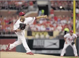  ?? JEFF ROBERSON/ASSOCIATED PRESS ?? Marco Gonzales was called up from the Redbirds to start for the St. Louis Cardinals on Tuesday against the Nationals. The Cardinals won 8-5.