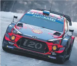  ??  ?? MAESTRO. Sebastian Loeb will try to win the Spanish Rally for the ninth time this weekend.