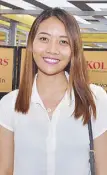  ??  ?? Kolours customer developmen­t specialist Eunice Titoy.