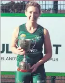  ?? ?? Kilworth athlete Eleanor O’Gorman who has added an internatio­nal win in tag rugby with the Irish team to her list of achievemen­ts in sports.