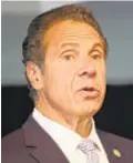  ?? ALEC TABAK ?? Gov. Cuomo