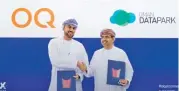  ?? (Supplied) ?? OQ Group signed partnershi­p agreement with Oman Data Park to optimise its cloud systems