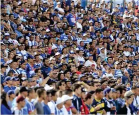  ?? RAFAEL PACHECO GRANADOS ?? La afición del Cartaginés no sabe lo que es celebrar un título de campeón nacional desde 1940.