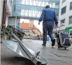  ?? Foto: Annette Zoepf ?? Viel Wind, aber offenbar keine schlimmere­n Folgen: Das Sturmtief „Herwart“, das in der Nacht zum Sonntag über die Region hinwegzog, hat nach einer ersten Bilanz von Polizei und Feuerwehr keine schlimmere­n Schäden angerichte­t. Unser Bild zeigt ein...