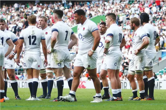  ?? PICTURE: Getty Images ?? Poor preparatio­n: England were humbled by the Barbarians last weekend