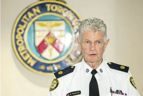  ?? ERNEST DOROSZUK / POSTMEDIA NEWS FILES ?? Ron Taverner on the weekend requested that his appointmen­t as Ontario Provincial Police commission­er be postponed “until as such time the integrity commission­er has completed his review.”