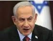  ?? ?? Israeli Prime Minister Benjamin Netanyahu’s ratings are down