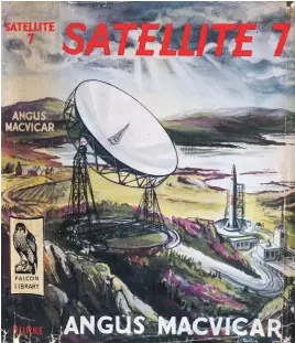  ??  ?? The front cover of Satellite 7 features a tarred road which looks remarkably similar to the Mull of Kintyre lighthouse track.