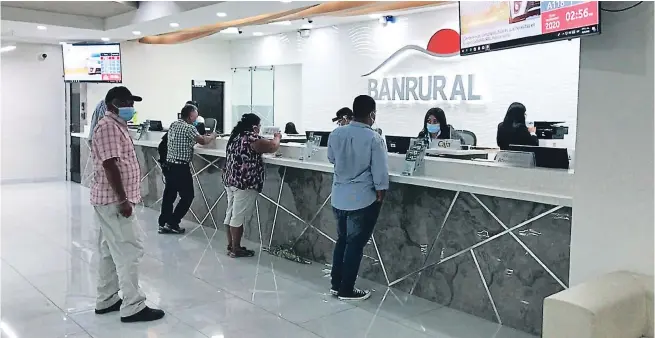  ??  ?? Banrural inició operacione­s en Honduras el 26 de noviembre de 2014, con la finalidad de replicar el éxito de Banrural Guatemala.