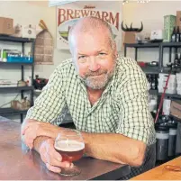  ?? MARY BERGIN CHICAGO TRIBUNE ?? Dave Anderson is both a beer brewer and a certified beer judge.