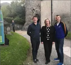  ??  ?? Cllrs Antoin Watters, Anne Campbell and Ruairí Ó Murchú at last week’s meeting of Dundalk Municipal Area in Carlingfor­d