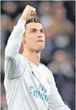  ?? FOTO: AFP ?? Wieder da: Cristiano Ronaldo zeigt alte Stärken.
