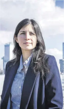  ?? Jordi Otix ?? Amanda Gutiérrez, presidenta del sindicato del fútbol femenino.