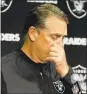  ?? BEN MARGOT — ASSOCIATED PRESS ?? Raiders coach Jack Del Rio: “I know what I saw. I saw it myself on the sideline.”