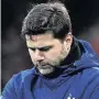  ??  ?? LOW POINT Pochettino must cope without Kane