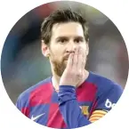  ??  ?? Lionel Messi