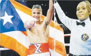  ?? Top rank ?? Xander Zayas salió triunfante el pasado 11 de enero en Atlantic Ciy, Nueva Jersey.