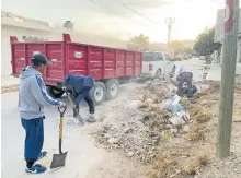  ?? SOFY RAMÍREZ ?? Trabajaron en tres plazas públicas