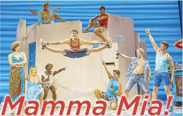  ??  ?? A romantic comedy that conjures up a sun-kissed summer spent on an island in Greece, Mamma Mia! strings together the hit songs of ABBA into one thoroughly enjoyable musical.