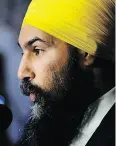  ??  ?? Jagmeet Singh