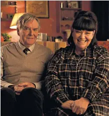  ??  ?? James Fleet and Dawn French return for three specials