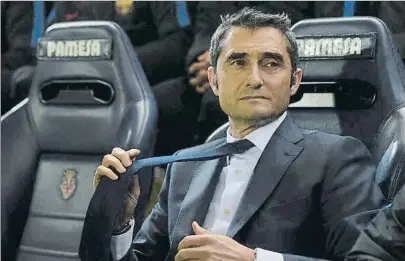  ?? FOTO: M. MONTILLA ?? Ernesto Valverde está realizando un gran inicio como técnico culé y ahora debe dar con la tecla para mantener el alto nivel