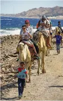  ?? AFP ?? Egypt is coming back into favour as a holiday destinatio­n after a series of attacks deterred tourists