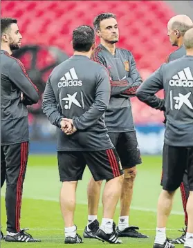  ?? FOTO: GETTY ?? Luis Enrique arranca su etapa como selecciona­dor ante Inglaterra en Wembley