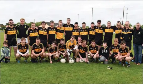  ??  ?? Dr Crokes team who defeated Rathmore in the Kerry County Junior Cup Molyneaux Cup final at Rathmore on Saturday. Photo by Michelle Cooper Galvin