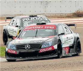  ?? PRENSA TOP RACE ?? Al frente. Canapino, imparable con su Mercedes.