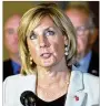  ?? MIKE GROLL / AP 2015 ?? Rep. Claudia Tenney, R-New York, says “many” people who commit mass murder are Democrats. She made the statement during a radio interview.