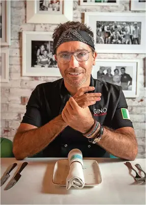  ?? ?? Gino D’Acampo’s ‘My Restaurant’ was opened with a fanfare in 2019