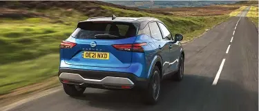  ??  ?? Qashqai’s suspension is tuned more towards keeping your family comfortabl­e than putting a grin on the driver’s face