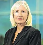  ??  ?? Talks: Ulster Bank chief executive Jane Howard