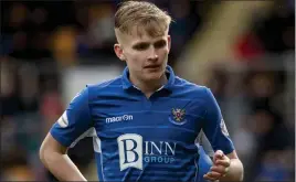  ??  ?? St Johnstone midfielder Ali McCann has impressed this season