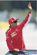  ?? Getty ?? Kimi Raikkonen is yet to arrive at the party for Ferrari this season