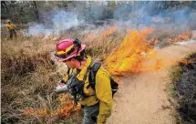  ?? Brett Coomer/Staff photograph­er ?? Six mayoral candidates agreed that arbitratio­n between the city and the firefighte­r’s union may be inevitable, as the city has been mired in a contract stalemate for the last several years.