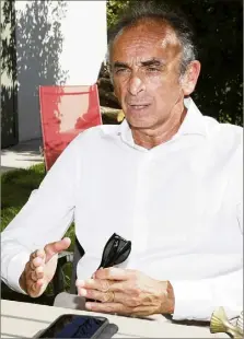  ?? (Photo Frank Muller) ?? « La droite aurait eu davantage de chances si nous nous étions présentés unis », affirme Eric Zemmour.