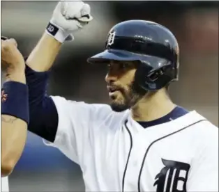  ?? THE ASSOCIATED PRESS ?? The Diamondbac­ks acquired outfielder J.D. Martinez from the Tigers on Tuesday.