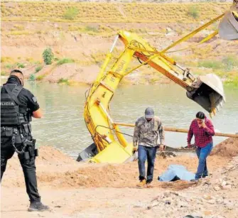  ?? EL SOL DE LA LAGUNA ?? Lograron rescatar el cuerpo del occiso