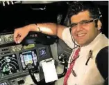  ?? TWITTER ?? Der indische Pilot Bhavye Suneja.