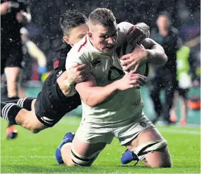  ?? PICTURE: Shaun Botterill/getty Images ?? Francois Louw was glad of his chance to line up alongside Sam Underhill on Sunday