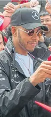  ??  ?? Lewis Hamilton