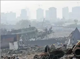  ?? PHOTO: REUTERS ?? Much of the docklands up for redevelopm­ent is occupied by empty warehouses, informal housing and workers dismantlin­g ships. A waterfront is on the cards for an uplifting, playful area.