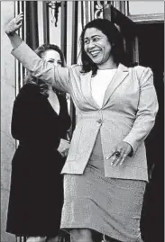  ?? JEFF CHIU/AP ?? London Breed, seen last week after her election victory, faces the task of uniting a frustrated San Francisco.