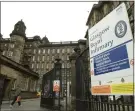  ??  ?? Hospital staff at Glasgow Royal Infirmary ‘failed to act’ to help a patient, who later died