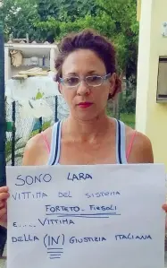  ??  ?? Lara Volpi Testimone d’accusa, per anni al Forteto