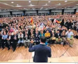  ?? G. H. ?? Mitin de Santiago Abascal en Granada ante unas 2.000 personas.